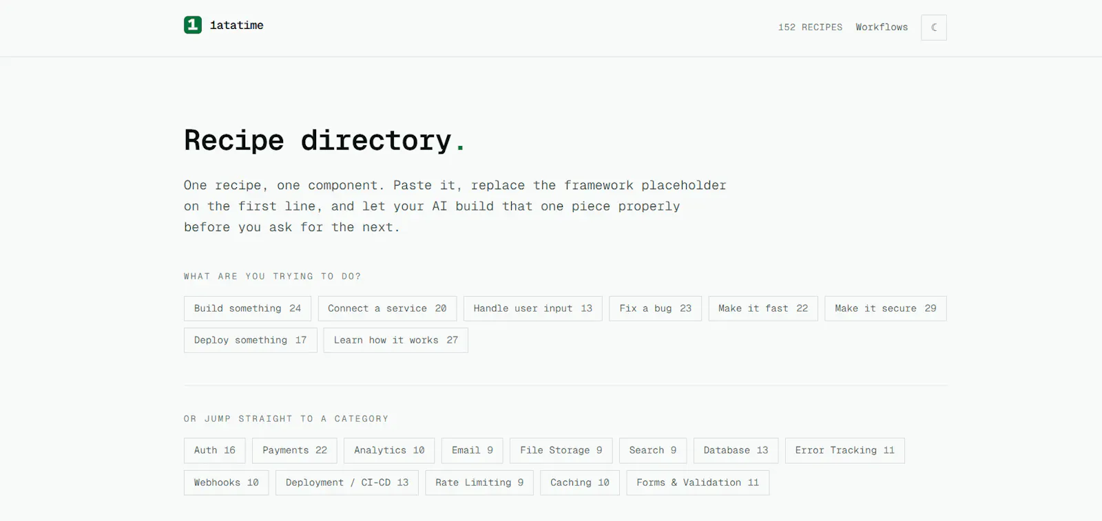1atatime screenshot 3