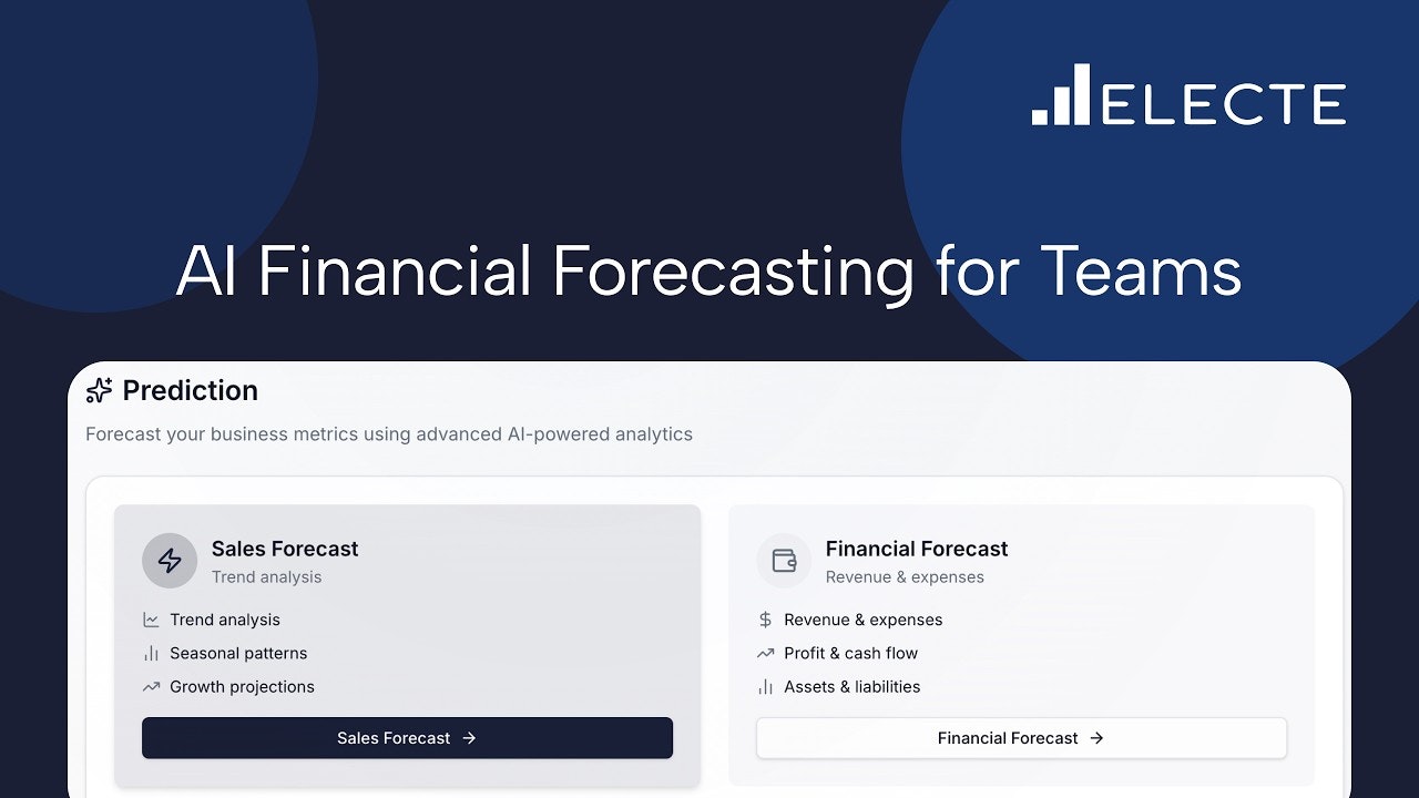 ELECTE — AI Financial Forecasting gallery image
