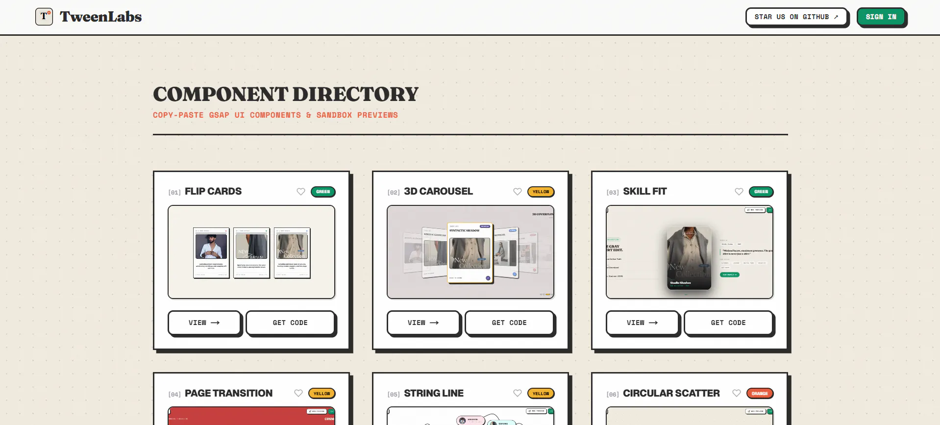 TweenLabs gallery image