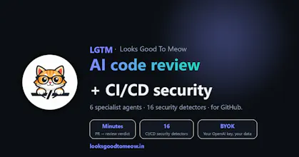 LGTM — Looks Good To Meow gallery image