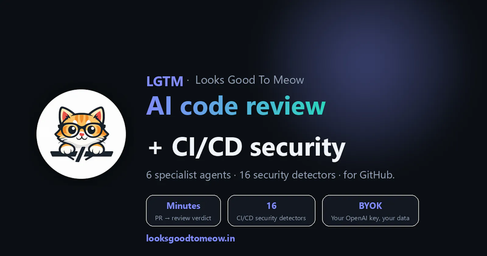 LGTM — Looks Good To Meow screenshot 1