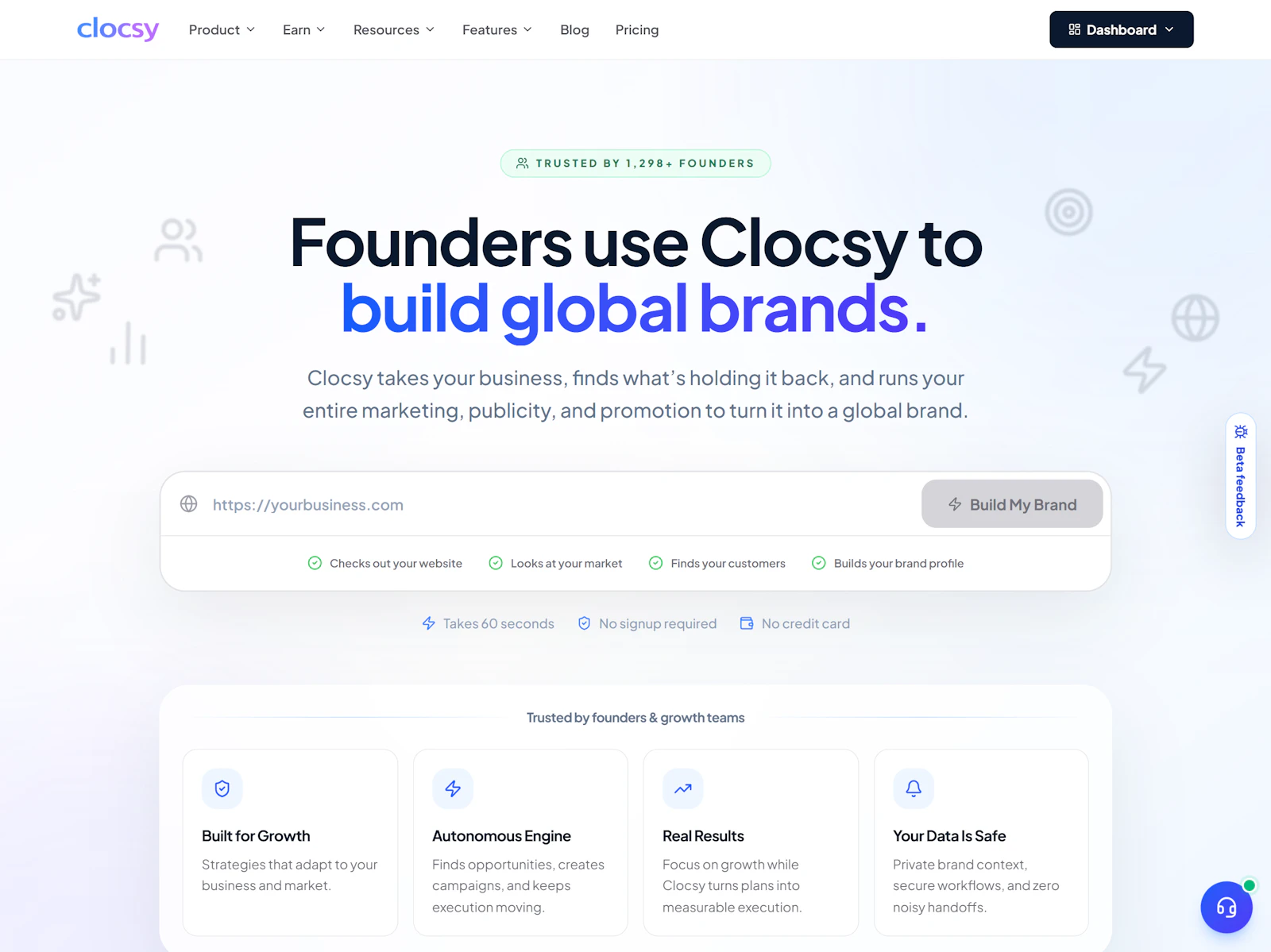 Clocsy screenshot 2