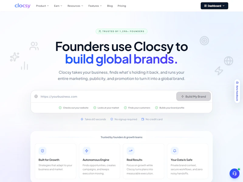 Clocsy screenshot 2
