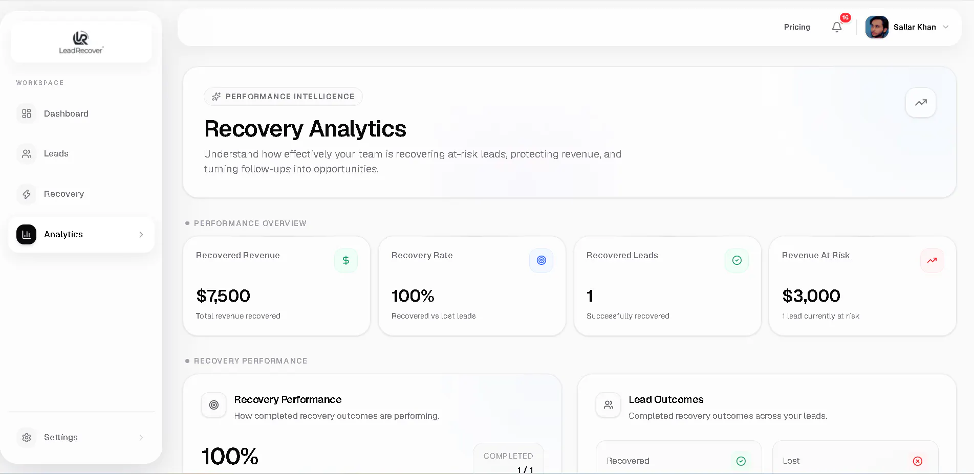 LeadRecover gallery image