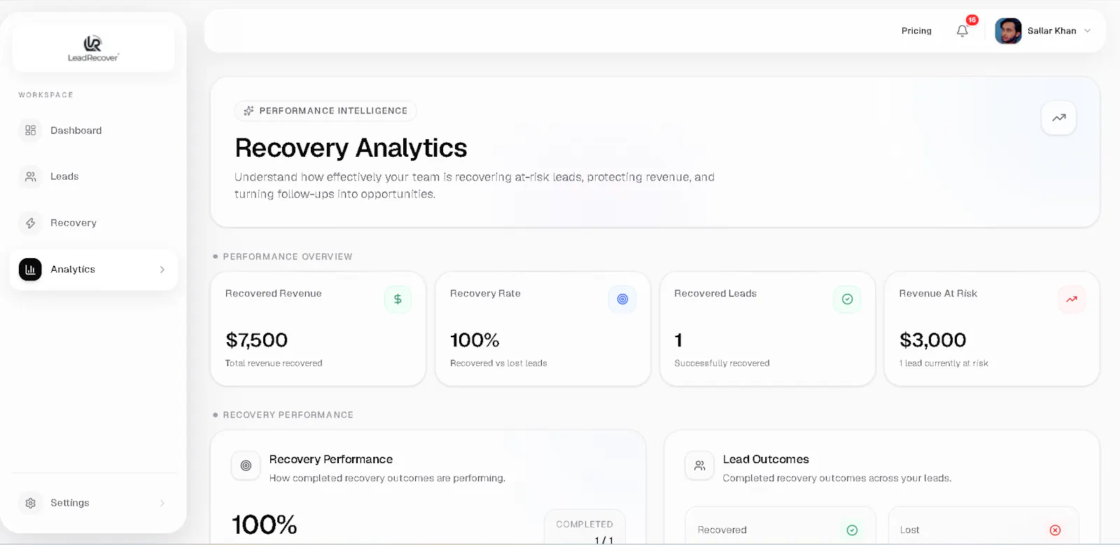 LeadRecover screenshot 4