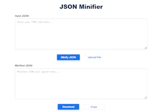 JSON Minifier: Fast & Secure gallery image