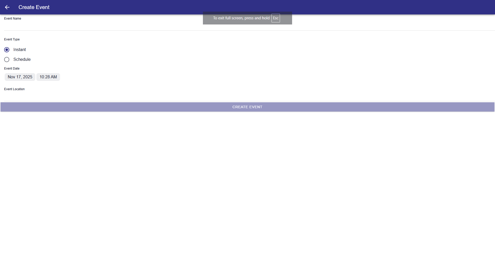 Presence - Screenshot 2 showing product features and functionality