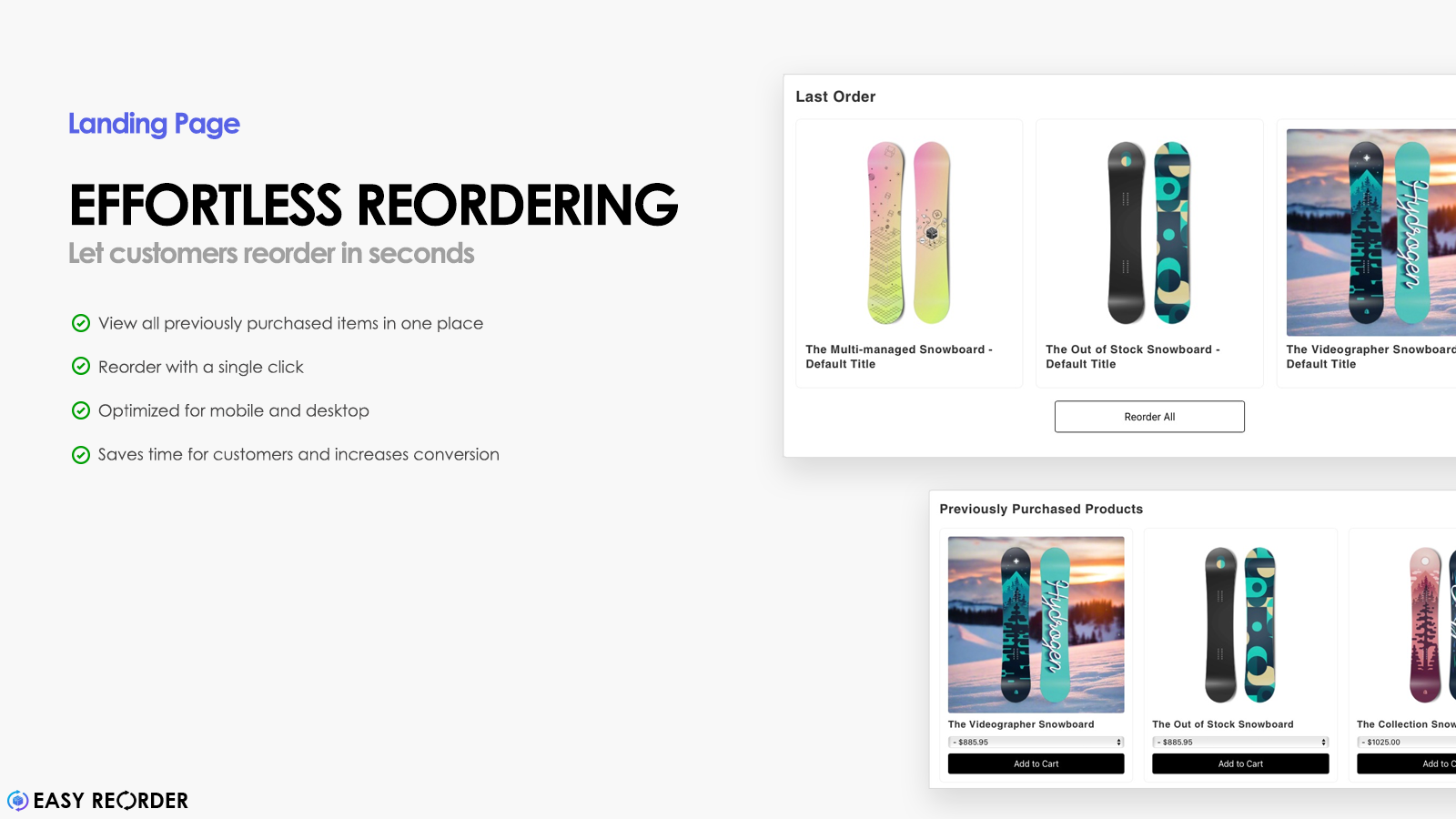 Easy Reorder  media 2