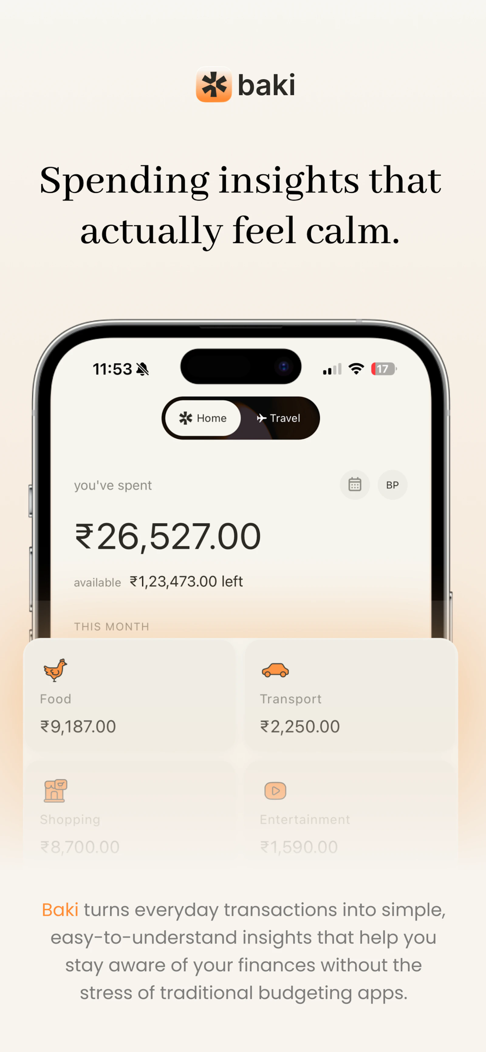 Baki — Budget & Expense Tracker screenshot 7