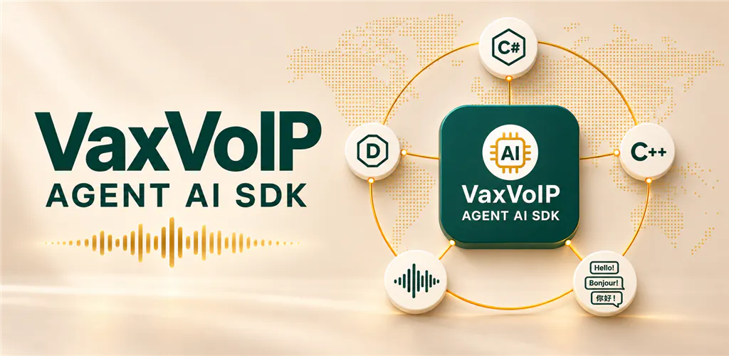 VaxVoIP Call SIP Agent AI SDK gallery image