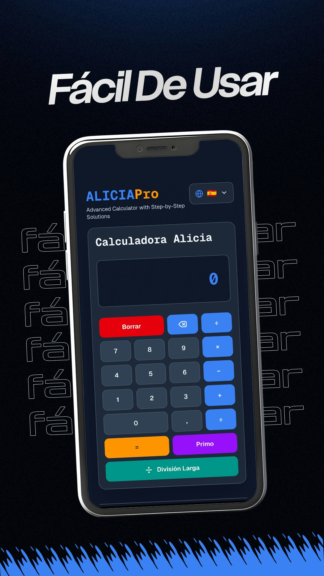 Calculadora Alicia Pro - Screenshot 2 showing product features and functionality
