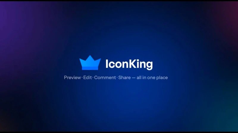 IconKing  screenshot 1 (video preview)