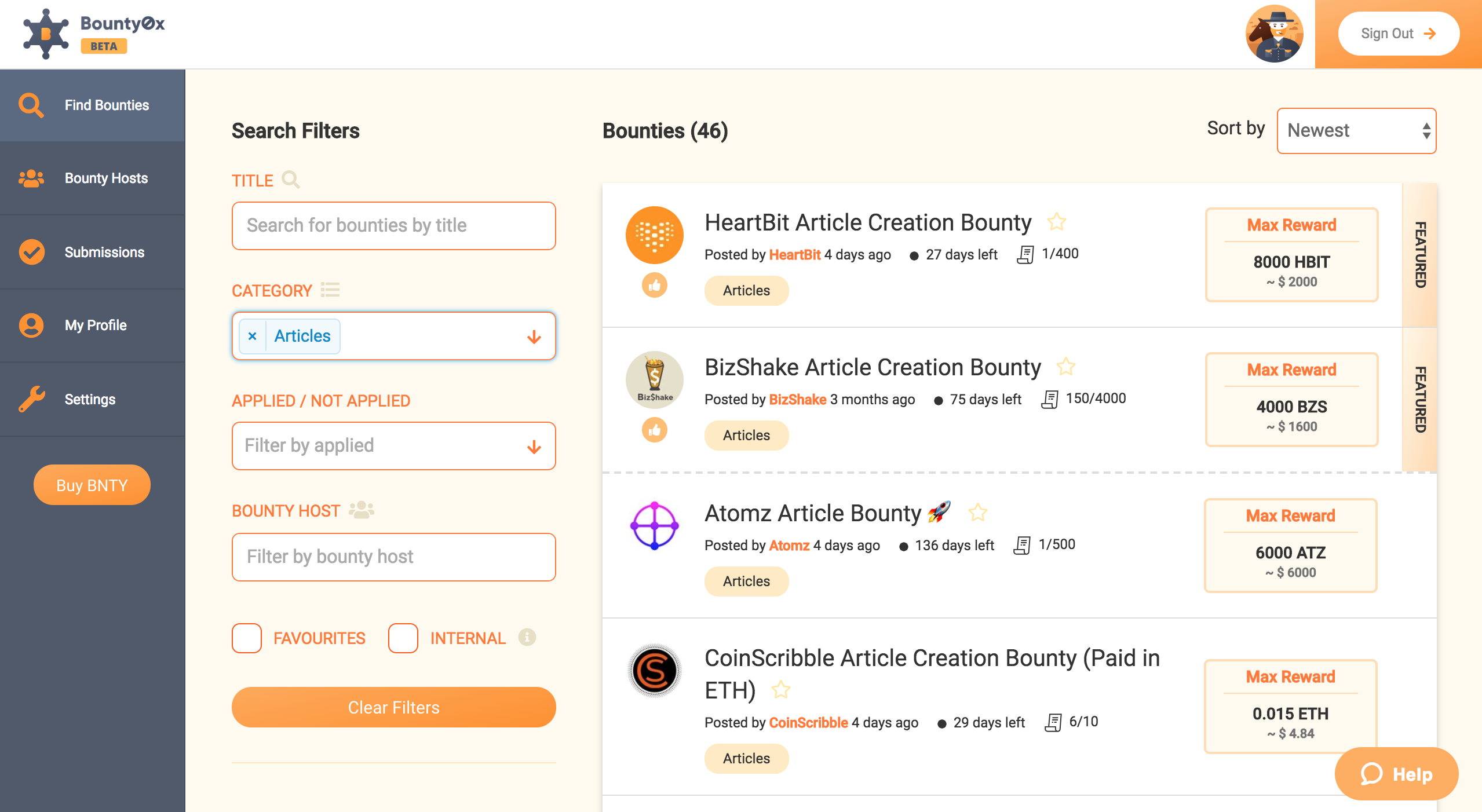 Bounty0x gallery image