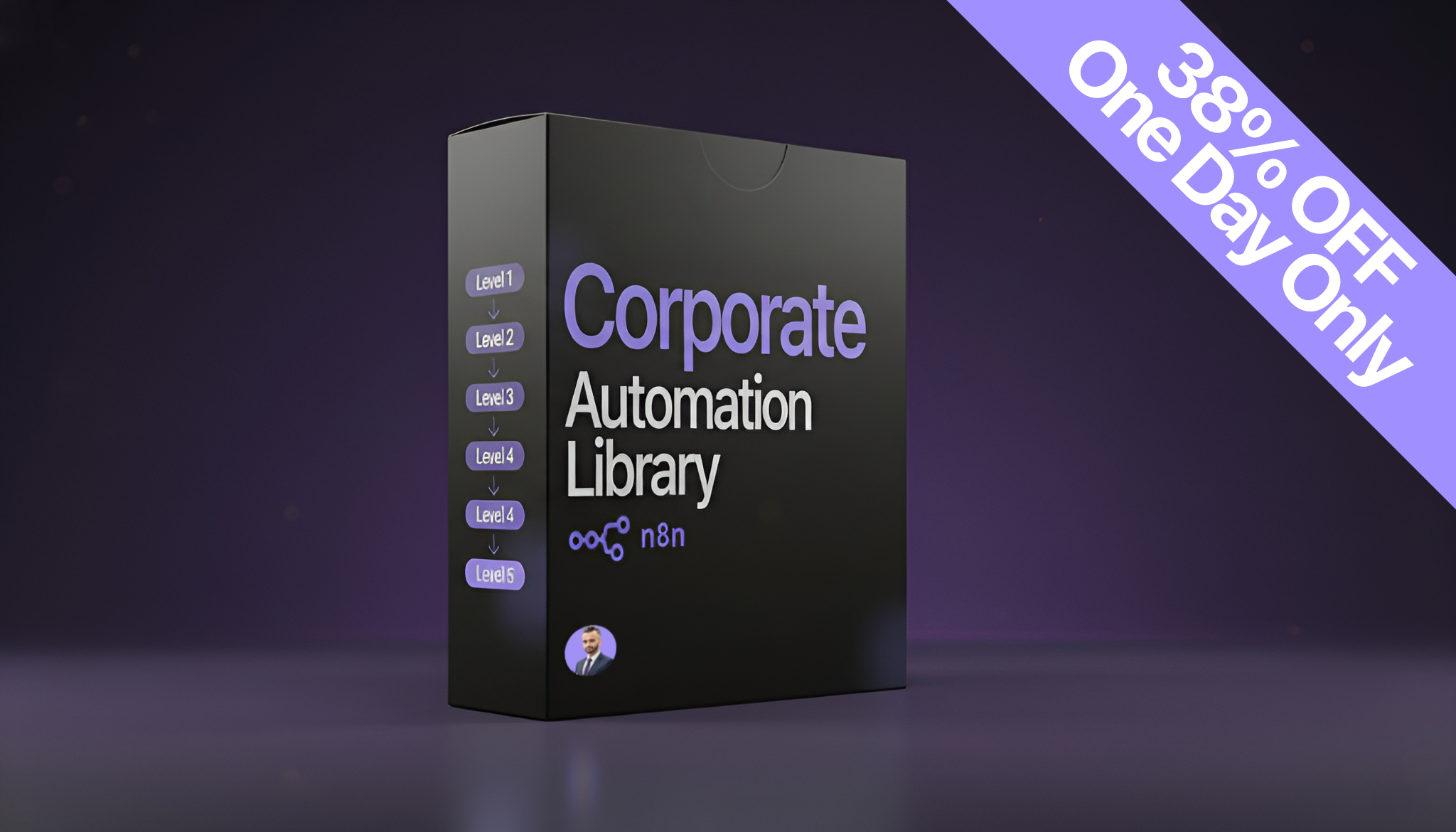 Corporate Automation Library - Product Hunt launch logo