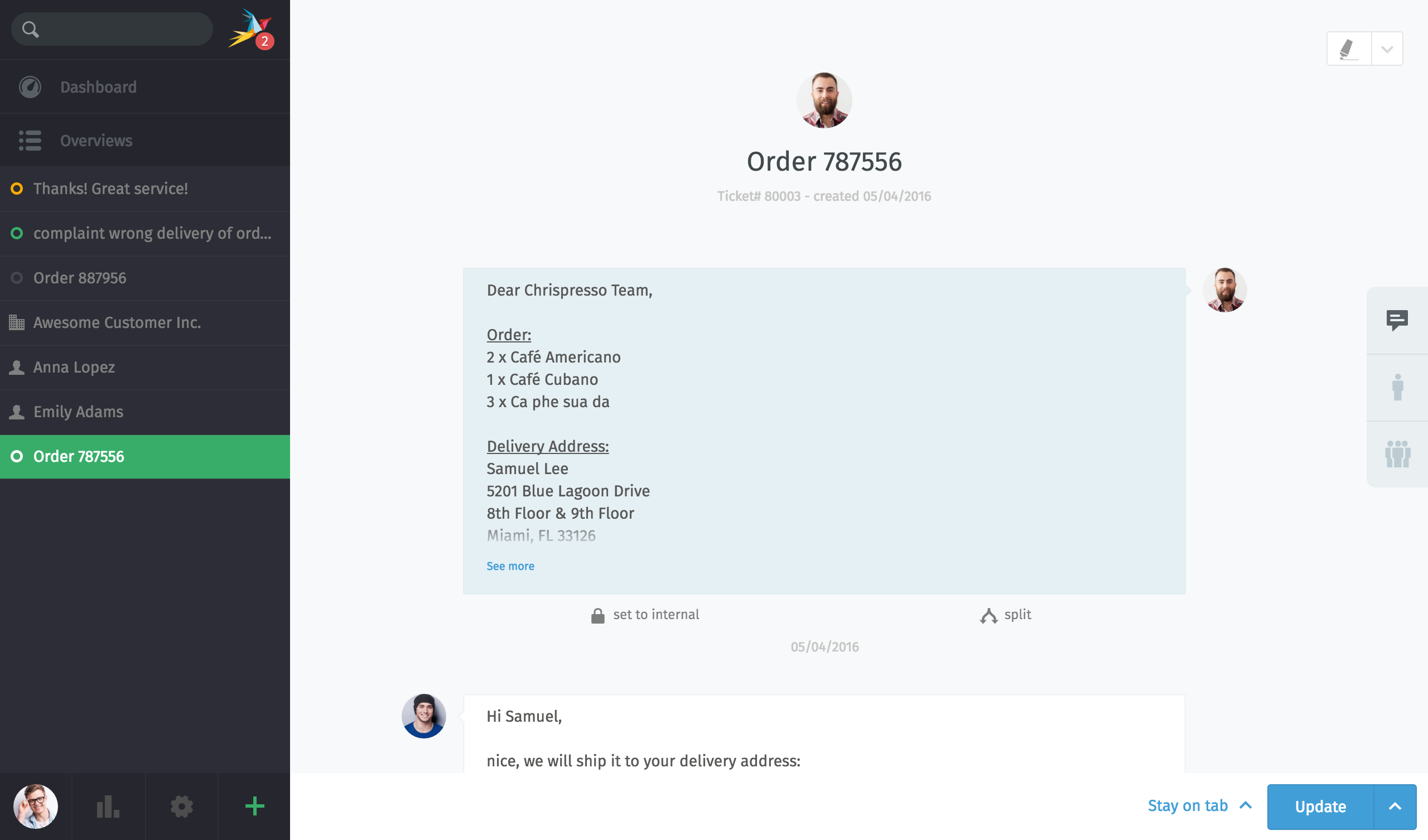 Zammad gallery image