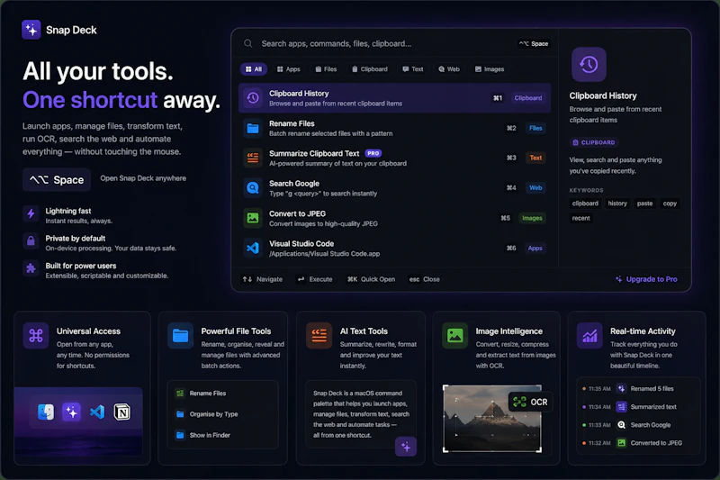 Snap Deck HQ screenshot 1