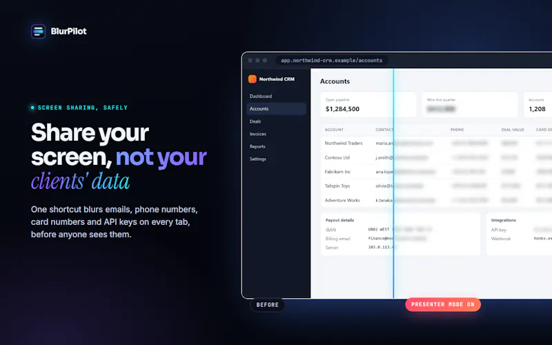 BlurPilot screenshot 1