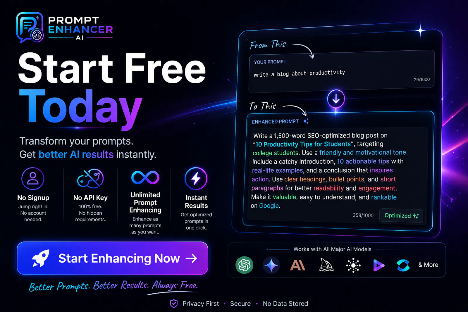 Prompt Enhancer AI screenshot 8