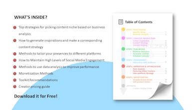 Guide and Toolkit on Content Creation gallery image