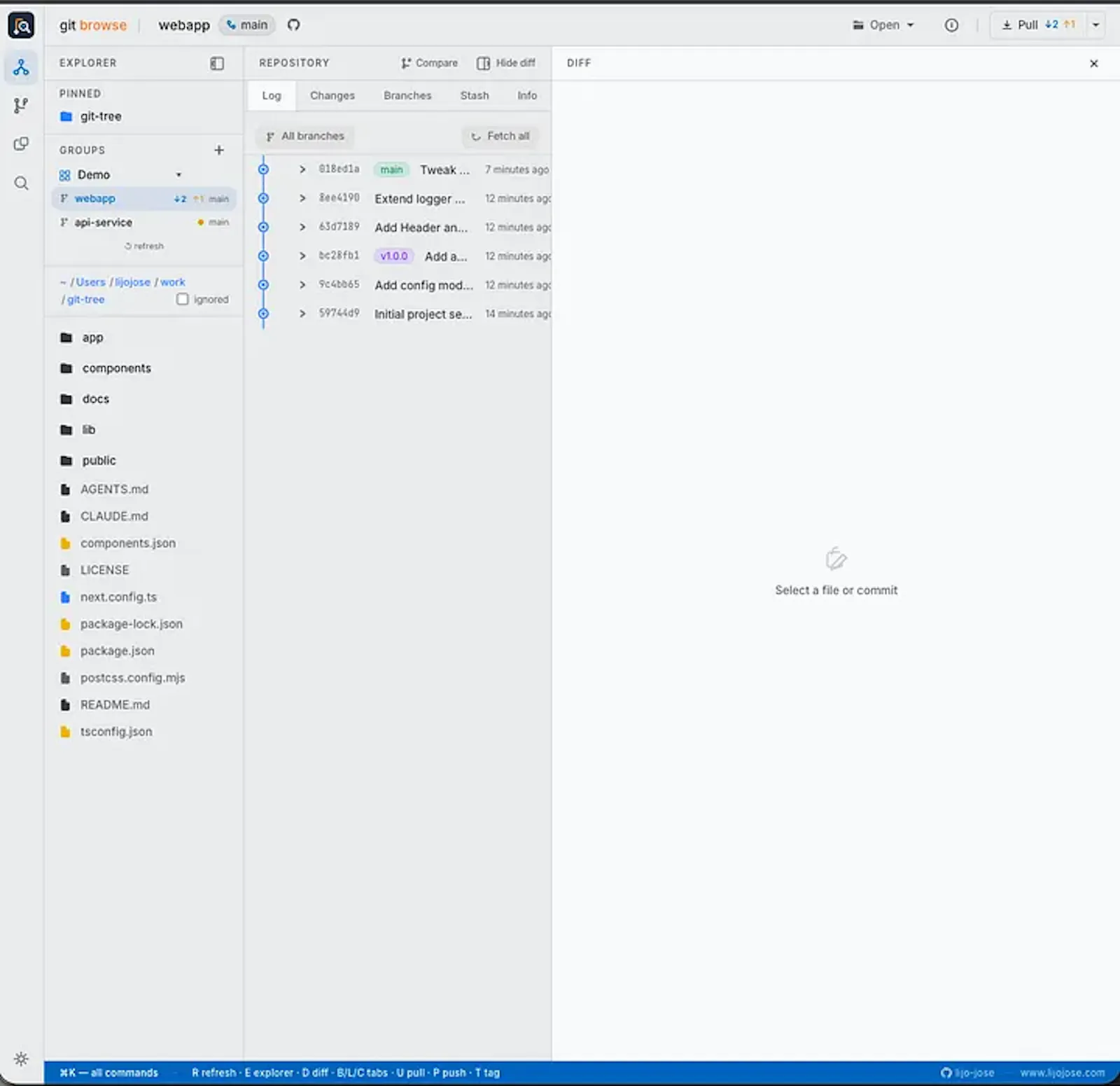 Git Browse screenshot 6