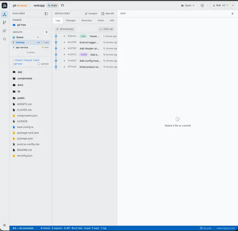 Git Browse screenshot 6