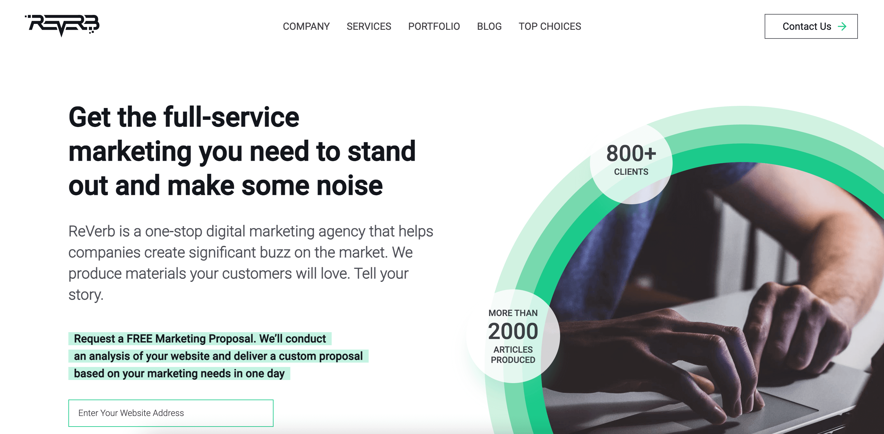 REVERB | Companies catalog gallery image