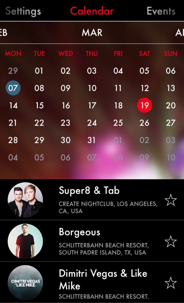 The DJ Calendar gallery image