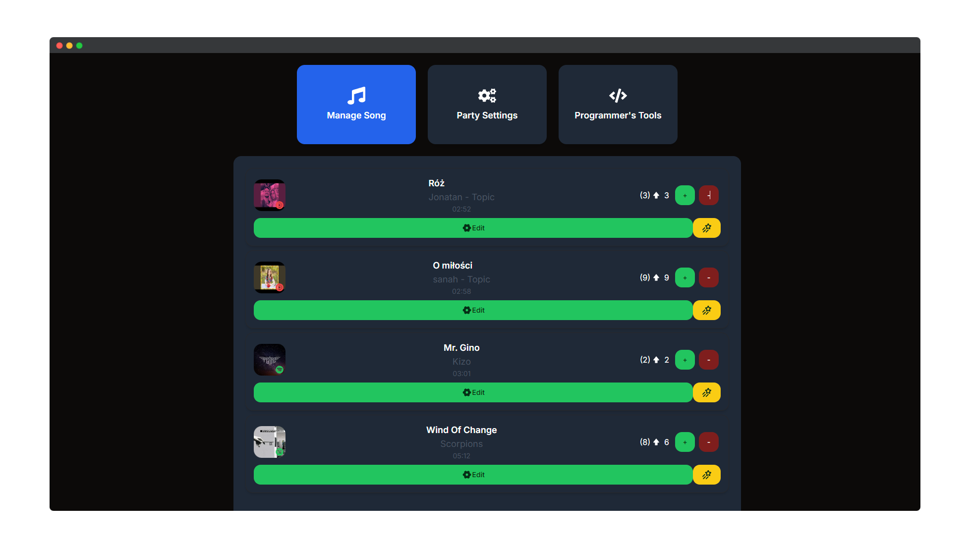 Média Faire la fête - Votez pour votre musique préférée, sur vos partis et événements 4