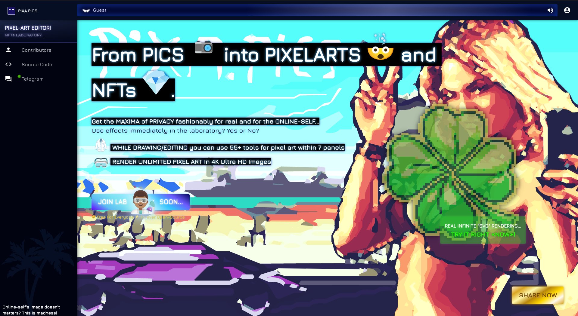 Pixa Pics - Create NFTs & Pixelarts gallery image