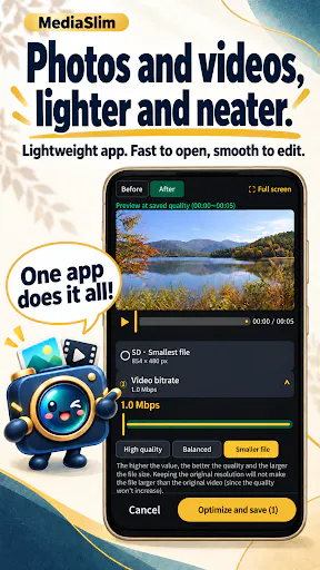 MediaSlim for Android gallery image