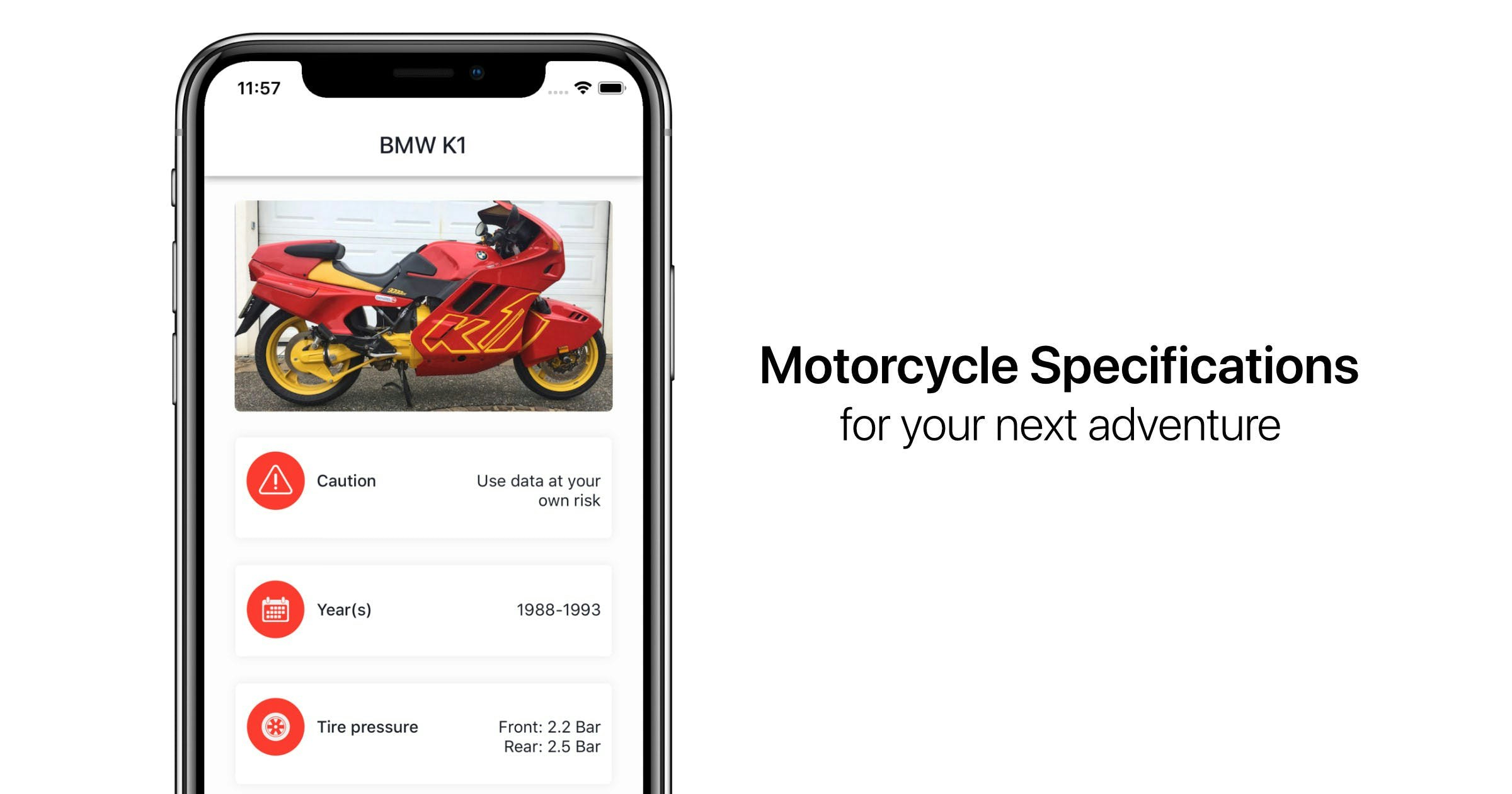 Moto - Motorcycle Specs gallery image