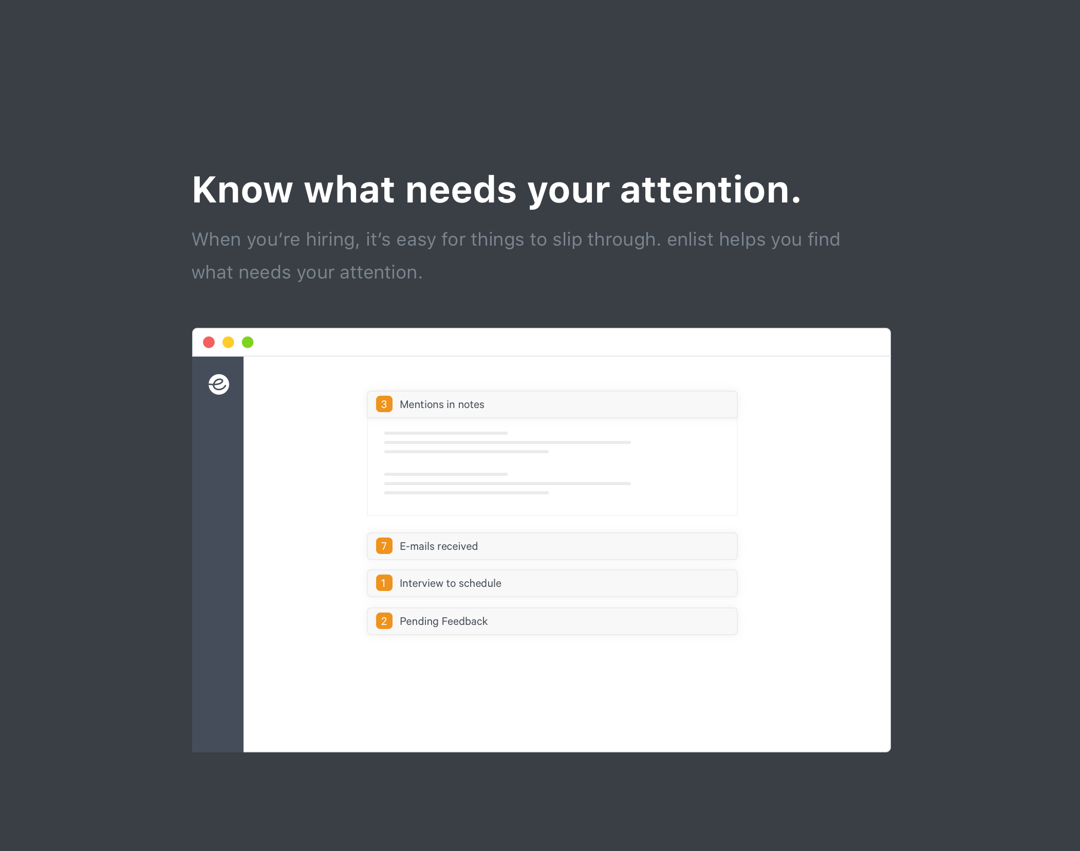 enlist gallery image