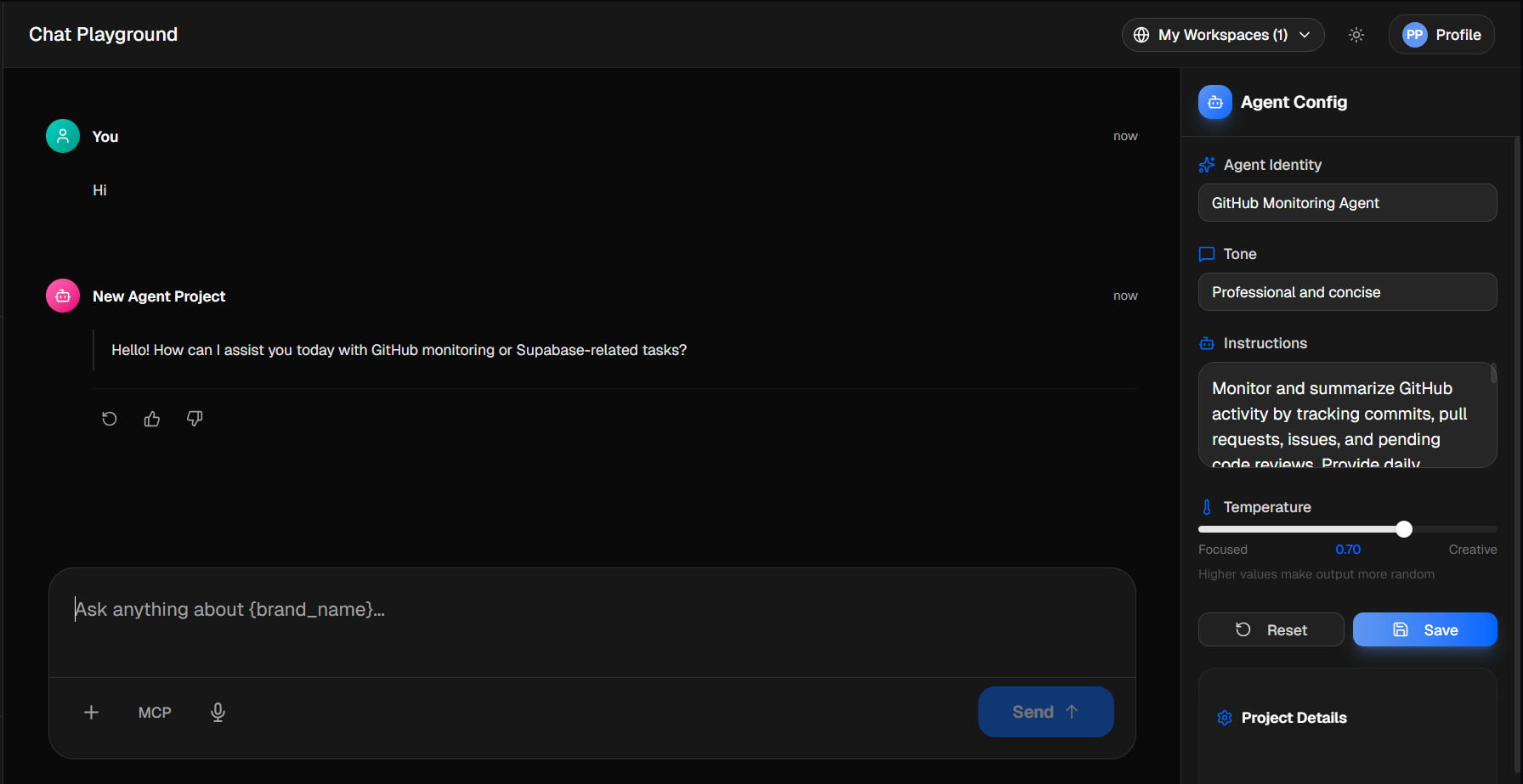 Akron AI  - Screenshot 4 showing product features and functionality