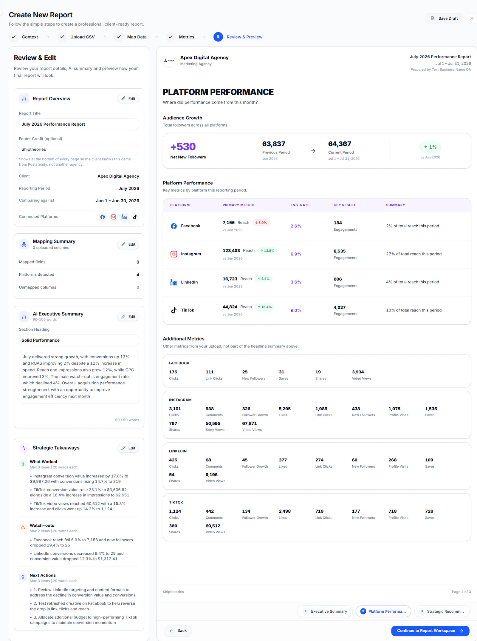 Poststeady screenshot 3