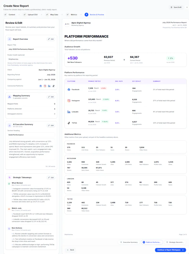 Poststeady screenshot 3