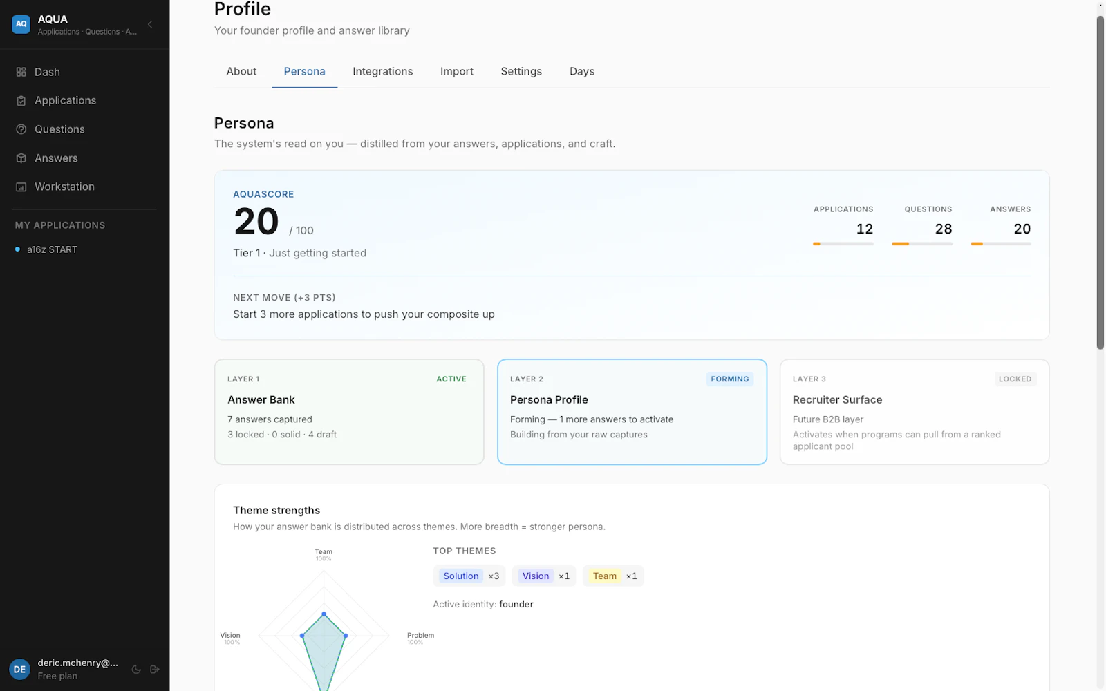 Applications. Questions. Answers. AQUA screenshot 6
