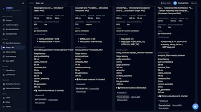 RAG Orchestration Studio gallery image