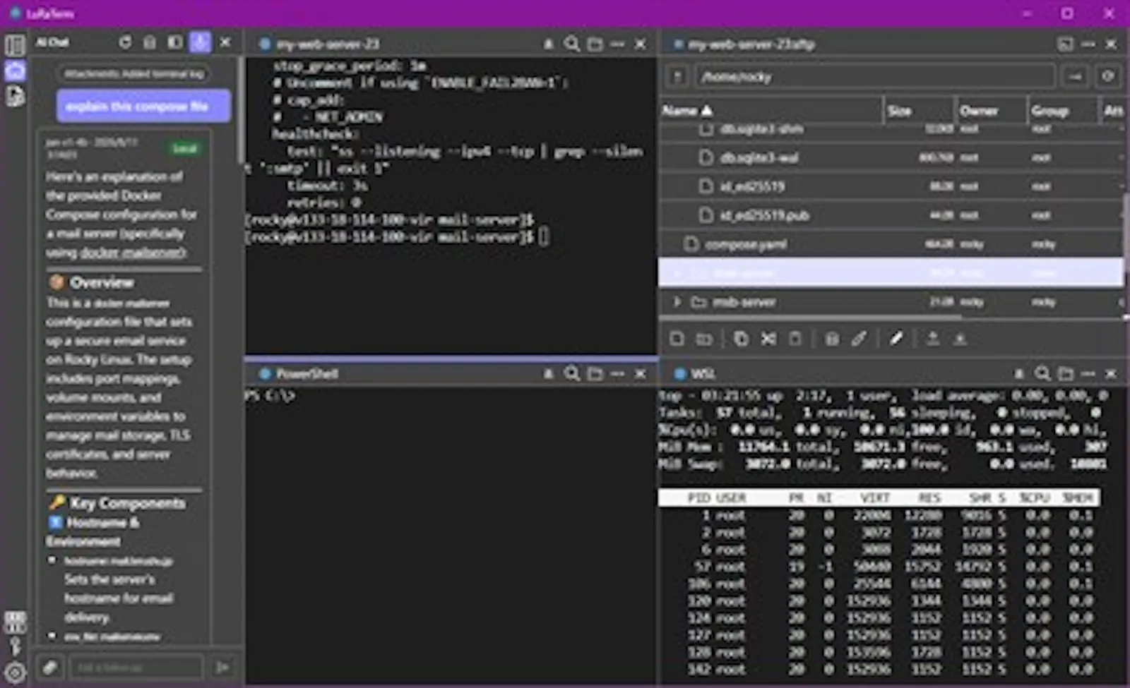 LuRa Term screenshot 1