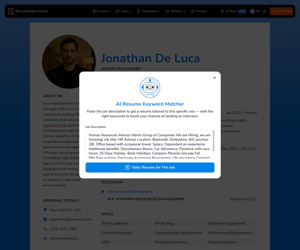 Reumermaker.enline 6.0 - La forma más fácil de construir el currículum perfecto media 7
