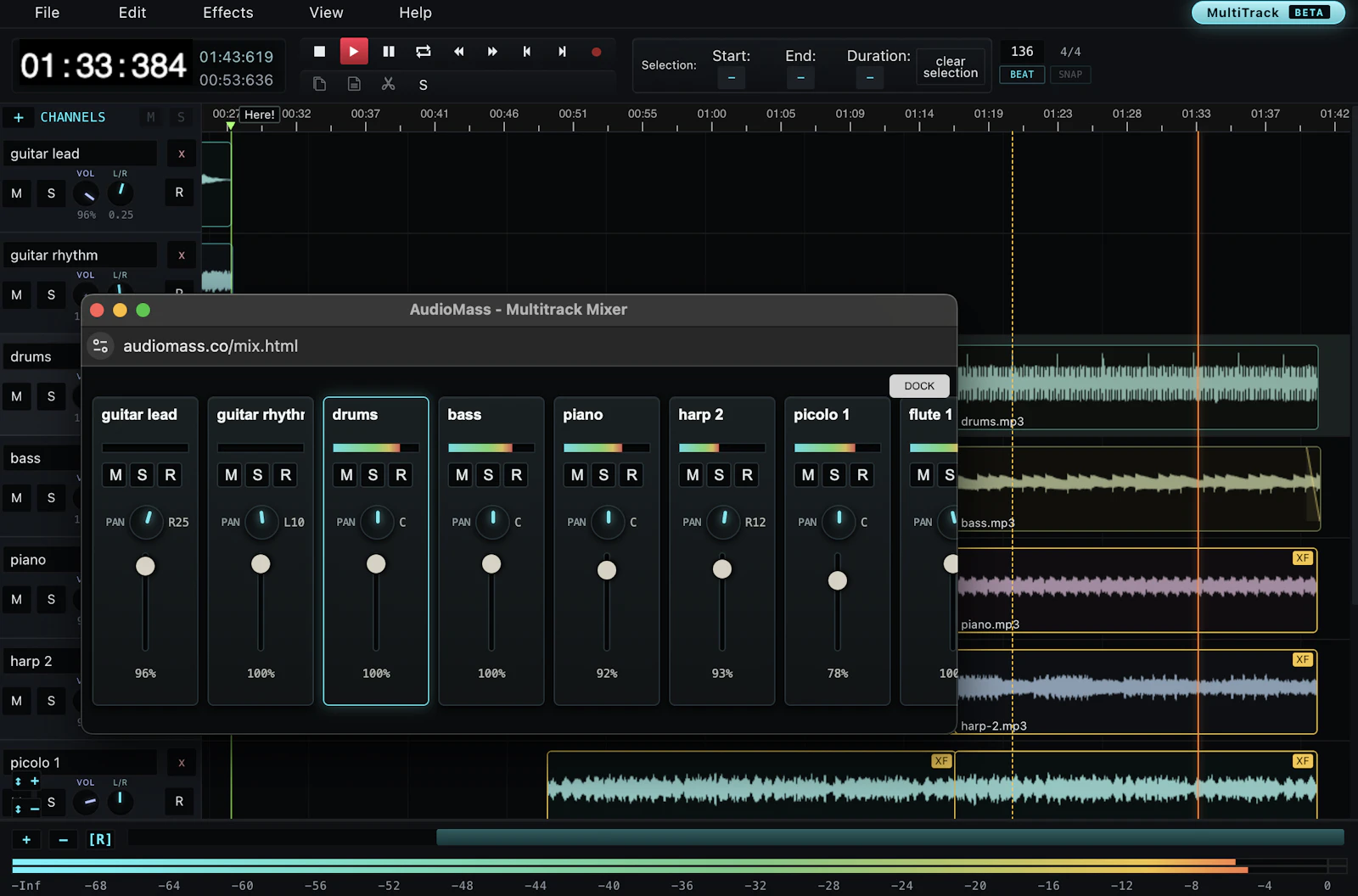 AudioMass screenshot 3