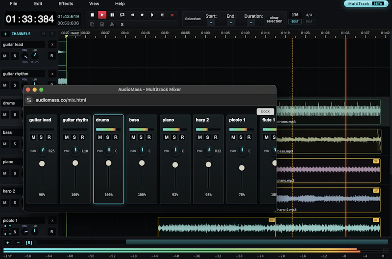 AudioMass screenshot 3