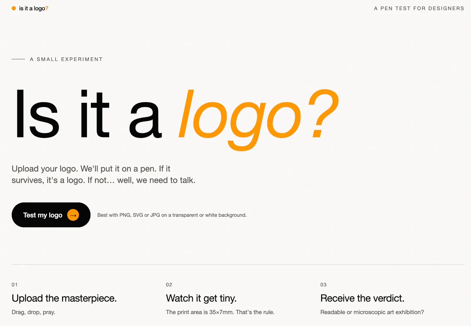 Is it a logo? screenshot 1