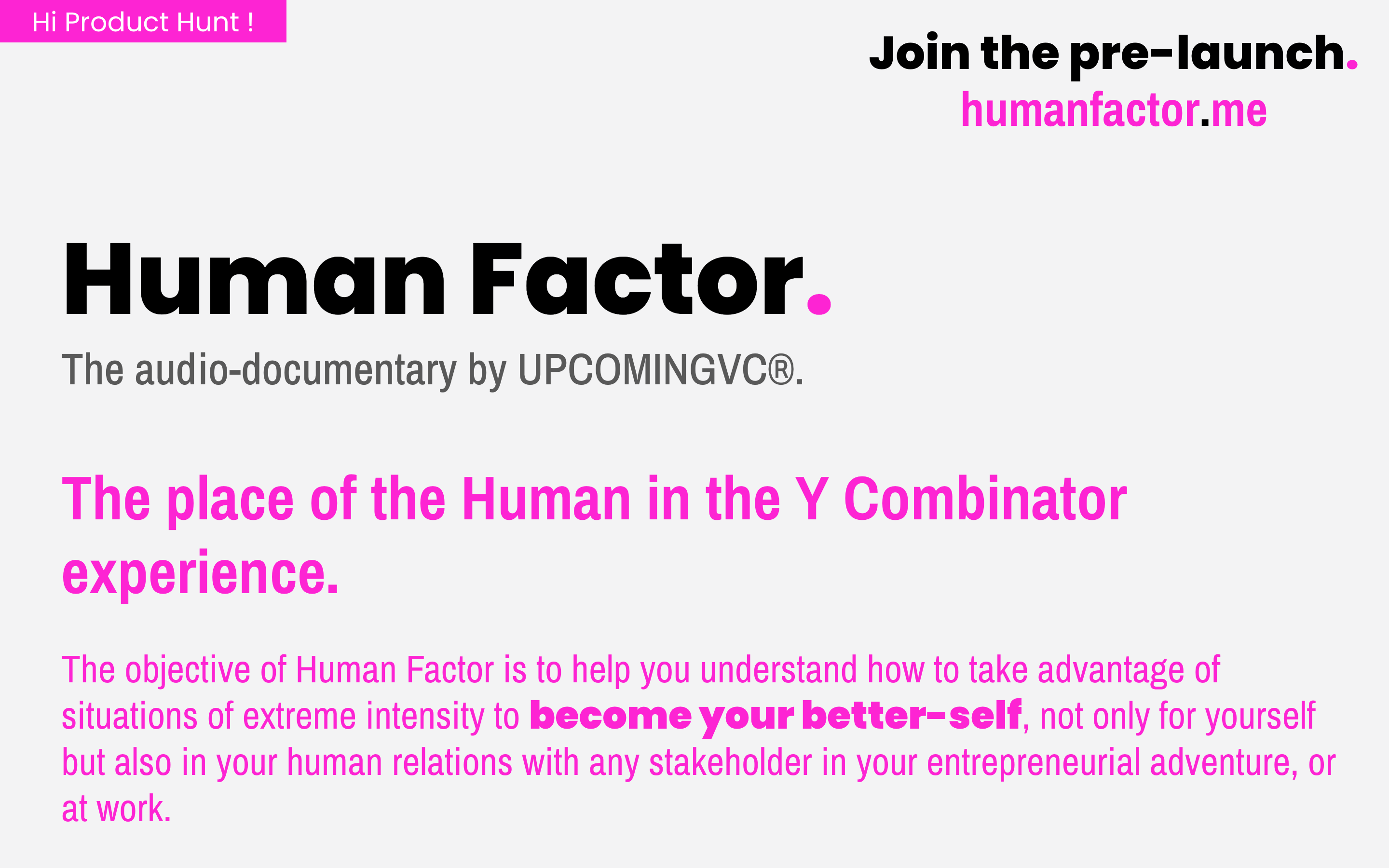 Human Factor. gallery image