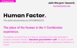 Human Factor. media 1