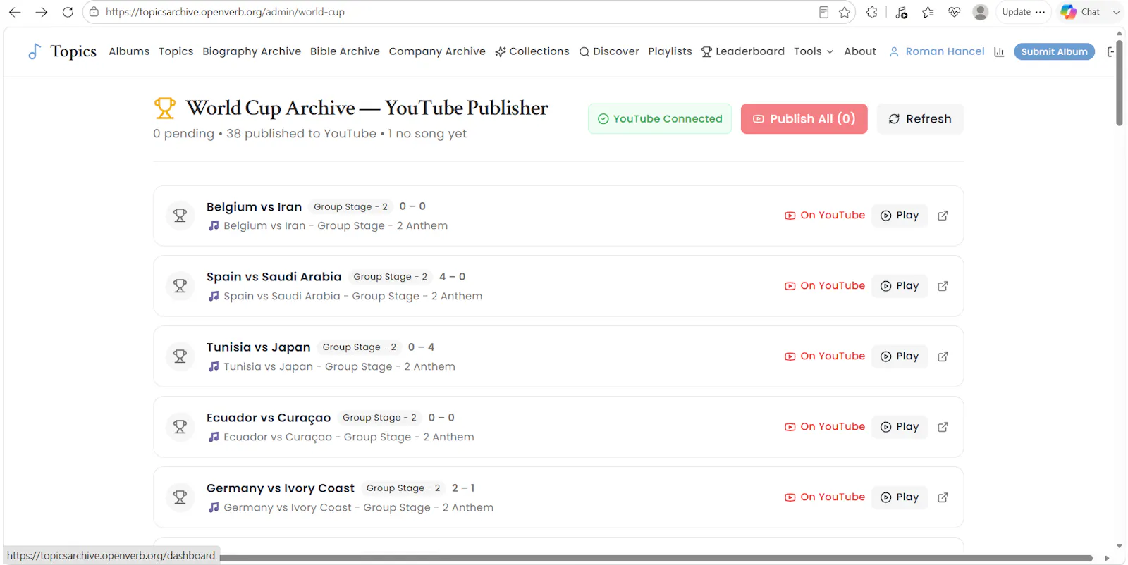 Topics Archive screenshot 7