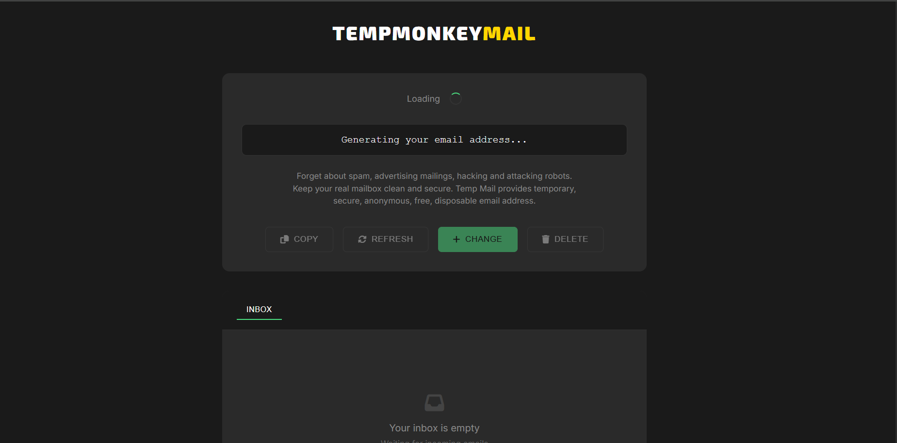 Tempmonkeymail gallery image
