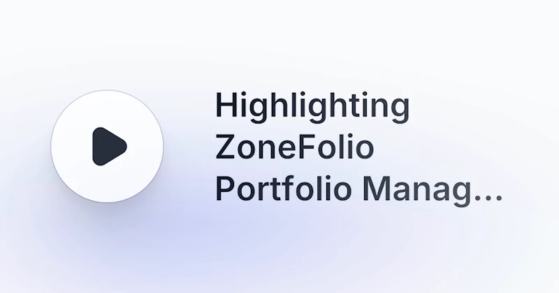 ZoneFolio screenshot 1