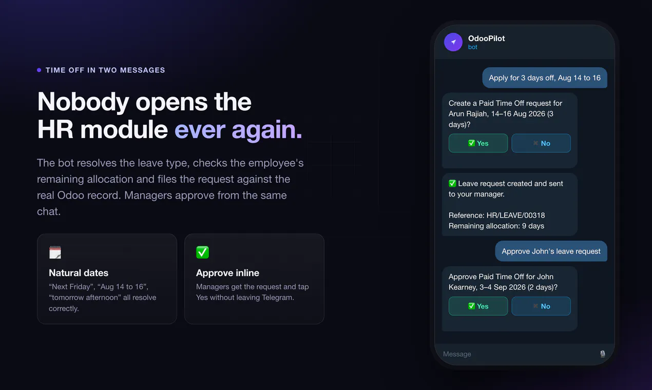OdooPilot gallery image