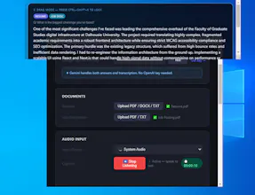 Vantage Voice (Interview Co-pilot) gallery image