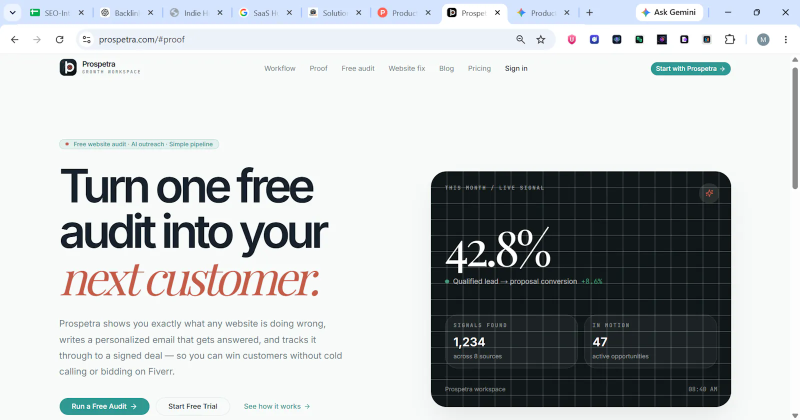 Prospetra screenshot 1